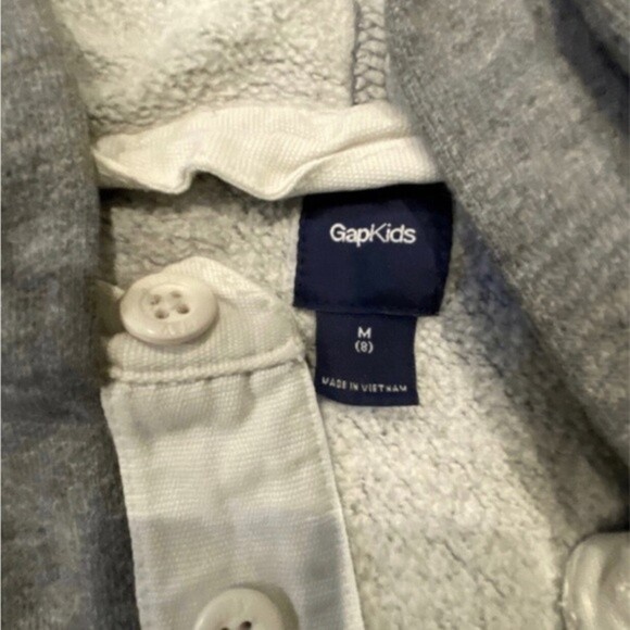 GAP Kids Basketball Hoodie; size: M (8yrs) - Picture 3 of 3